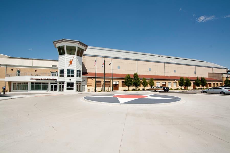 exterior of hangar no. 2 photo 2