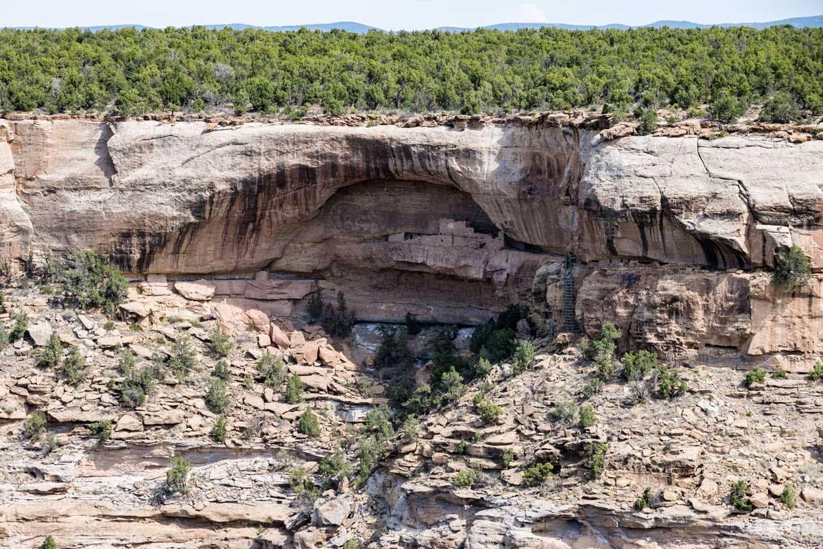 Cliff dwelling in Ute Mountain Tribal Park