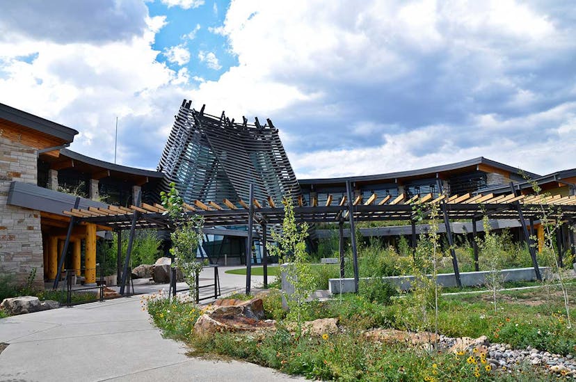 Exterior of the Southern Ute Cultural Center