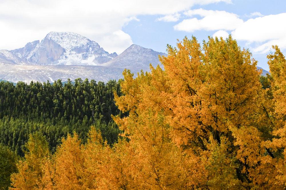 Longs Peak in Rocky Mountain National Park