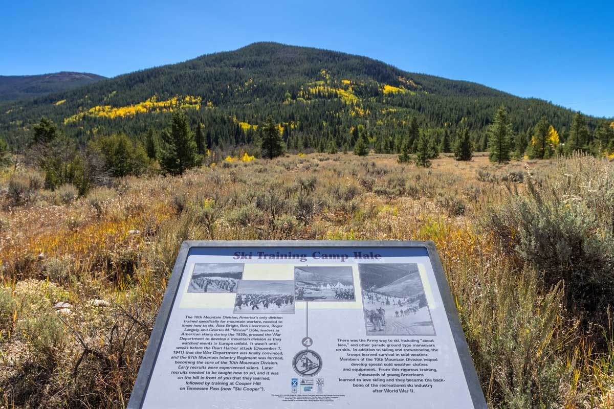 Camp Hale National Historic Site in Red Cliff