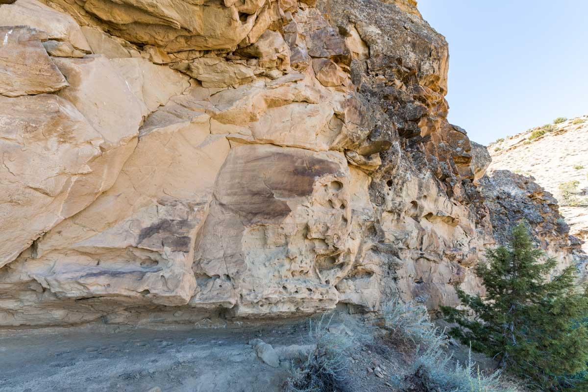 Camel Ridge in Canyon Pintado National Historic District