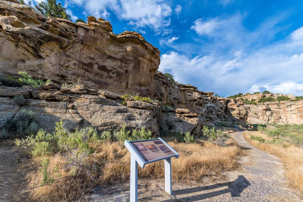 Canyon Pintado National Historic District near Rangely