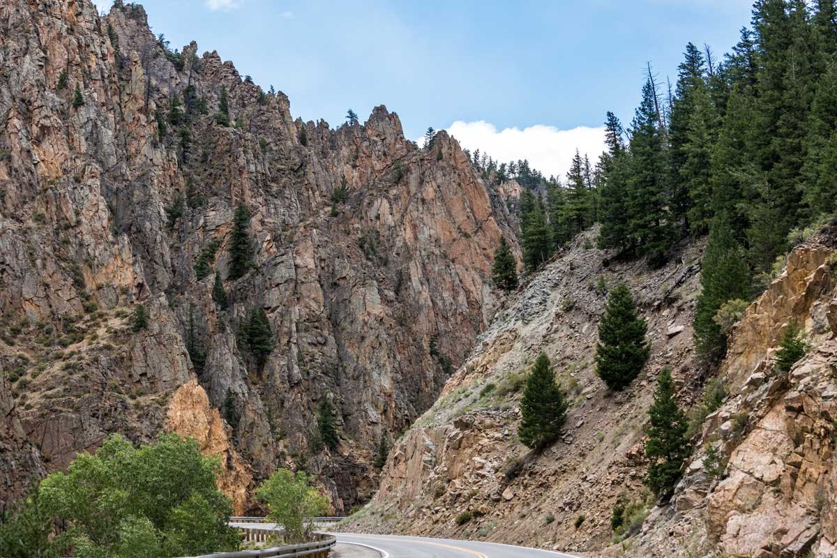 Byers Canyon near Hot Sulphur Springs