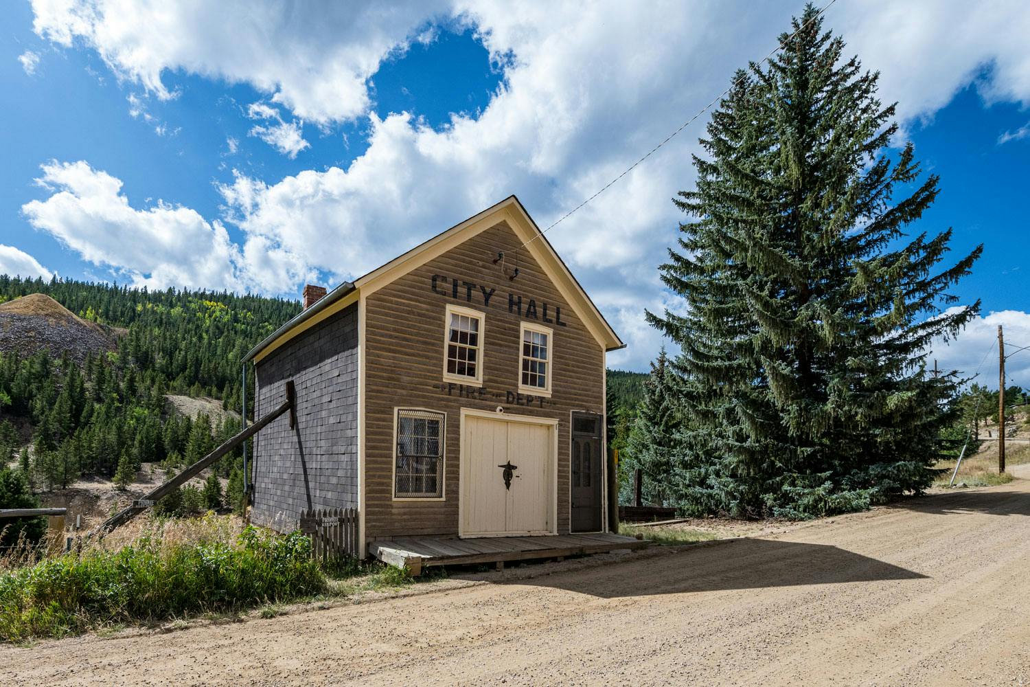 Nevadaville Ghost Town near Central City