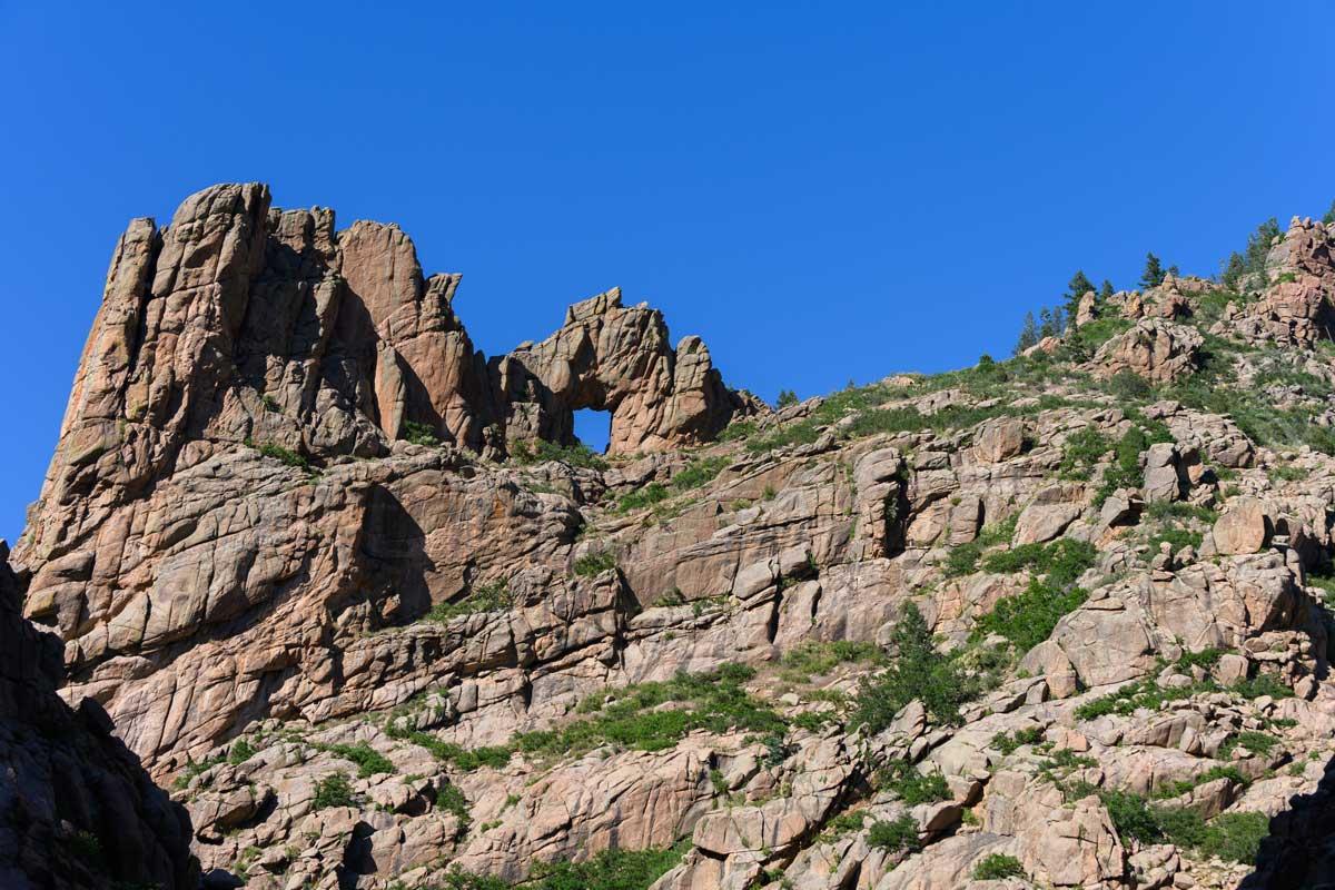 Shelf Road near Cripple Creek