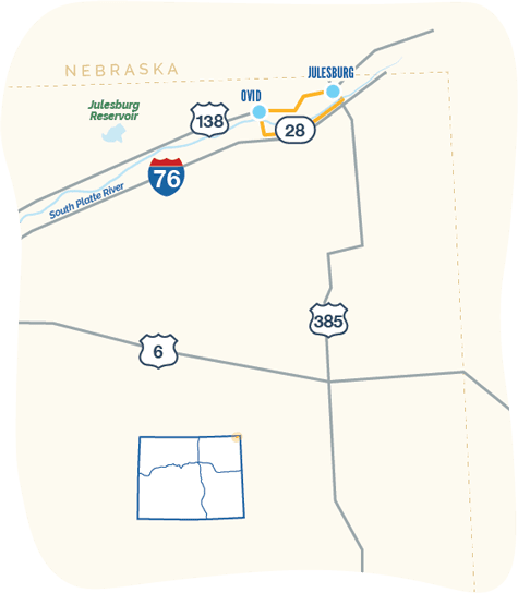 South Platte River Trail map