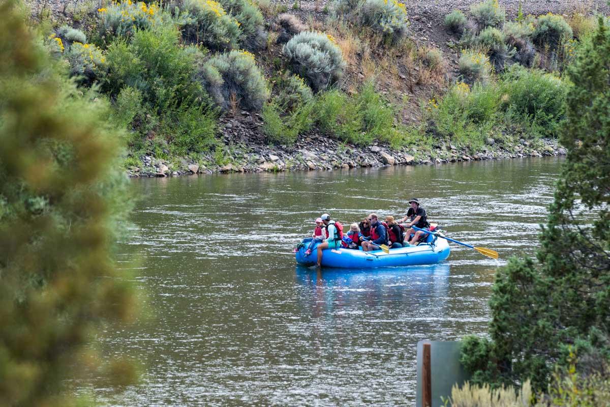 Rafting in State Bridge