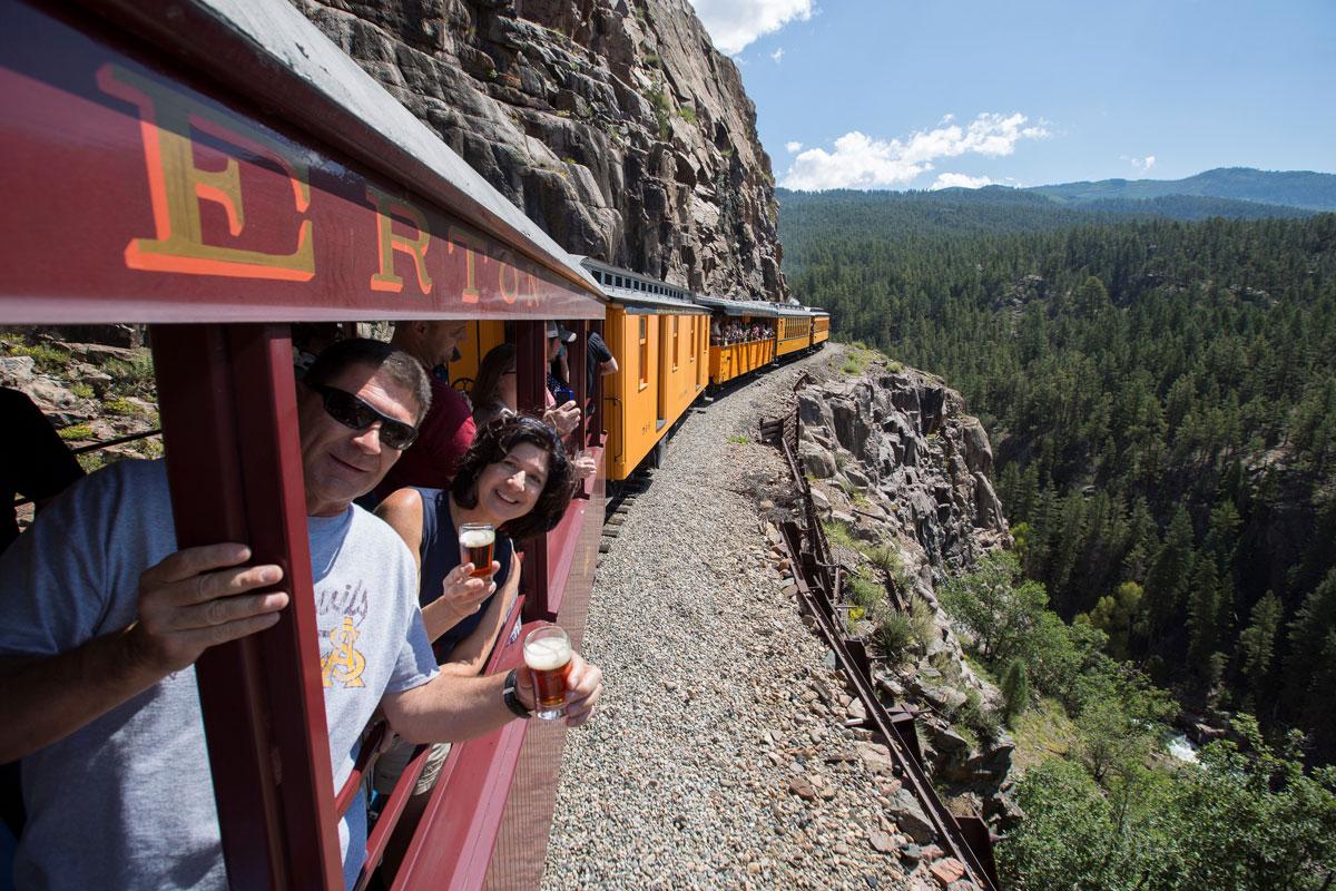 Durango & Silverton Narrow Gauge Railroad Brew Train