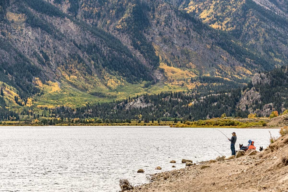 Twin Lakes fishing