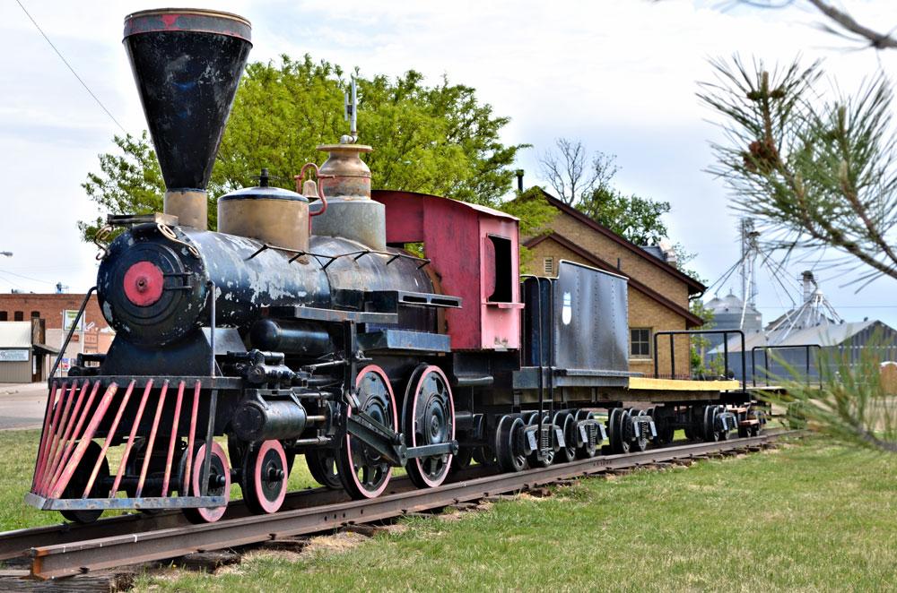 Train at the Depot Museum in Julesburg