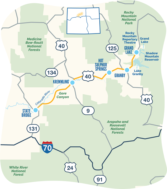 Colorado River Headwaters Map