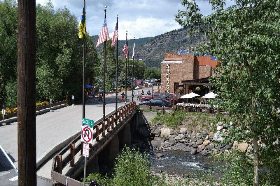 minturn saloon on a summer day photo