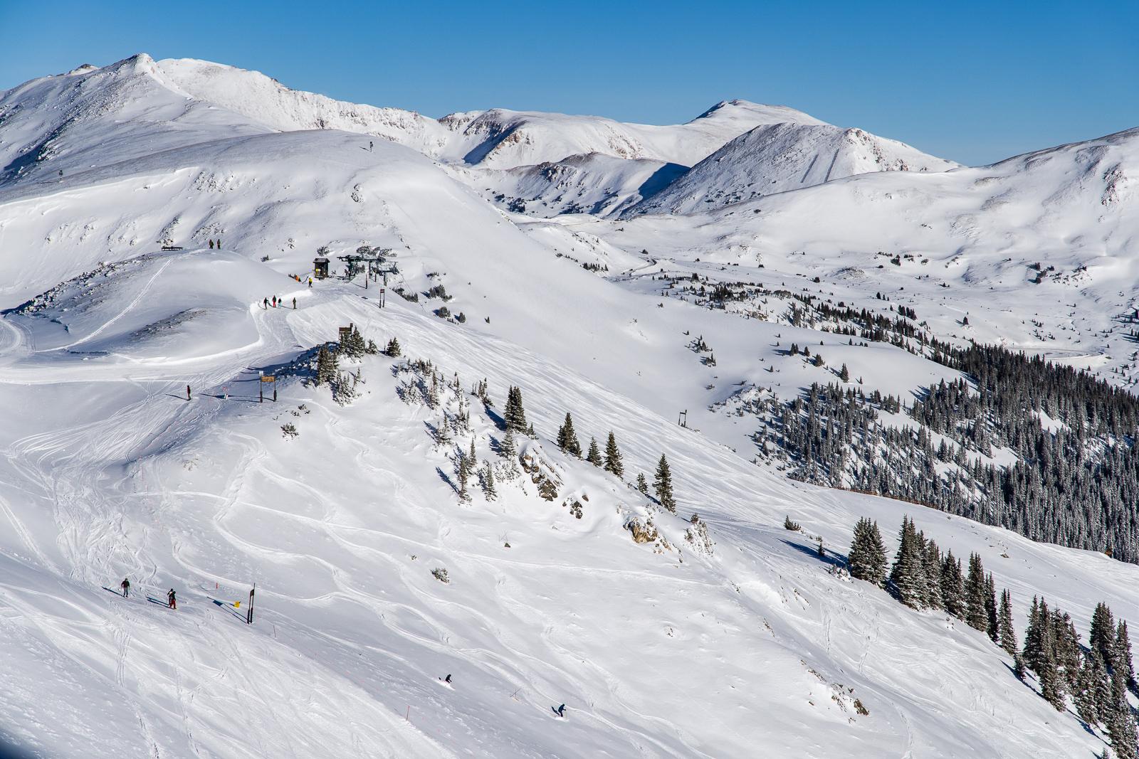 arapahoe basin frontside terrain photo