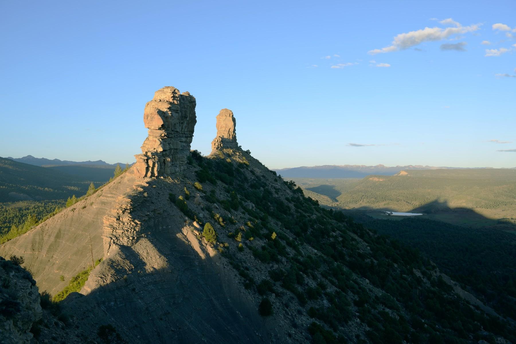 chimney rock national monument photo