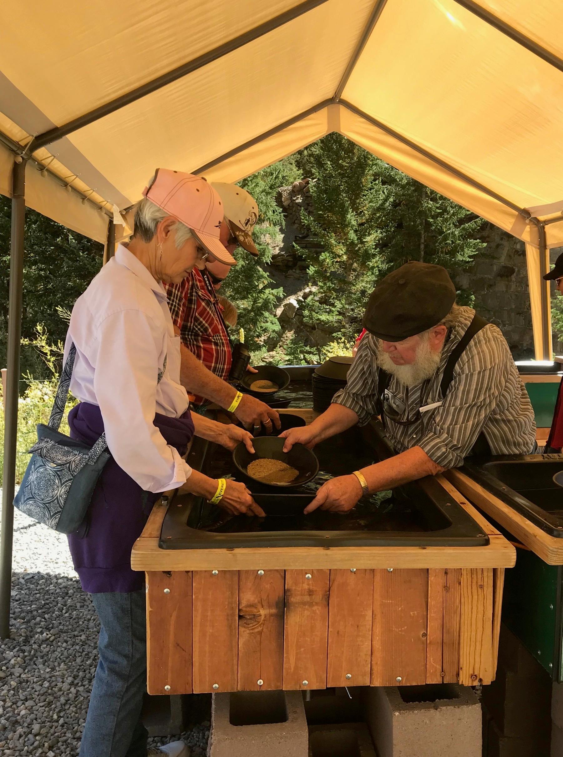 pan for gold when taking mine tour photo 3