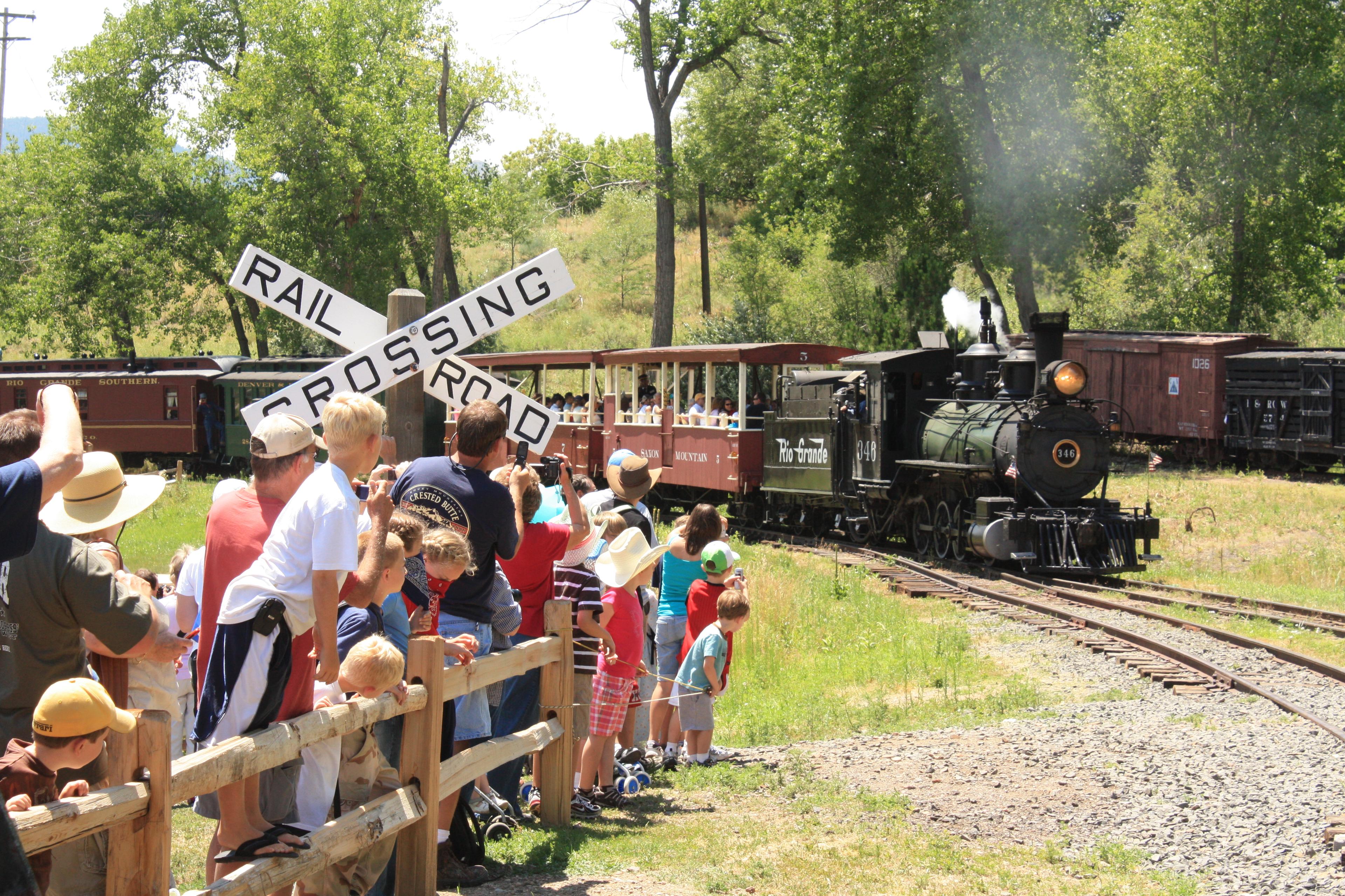 there’s something amazing about trains. the familiar whistle has always promised adventure. the gentle rock of the rails has set the rhythm of our lives. experience it all again at the colorado railroad museum. photo