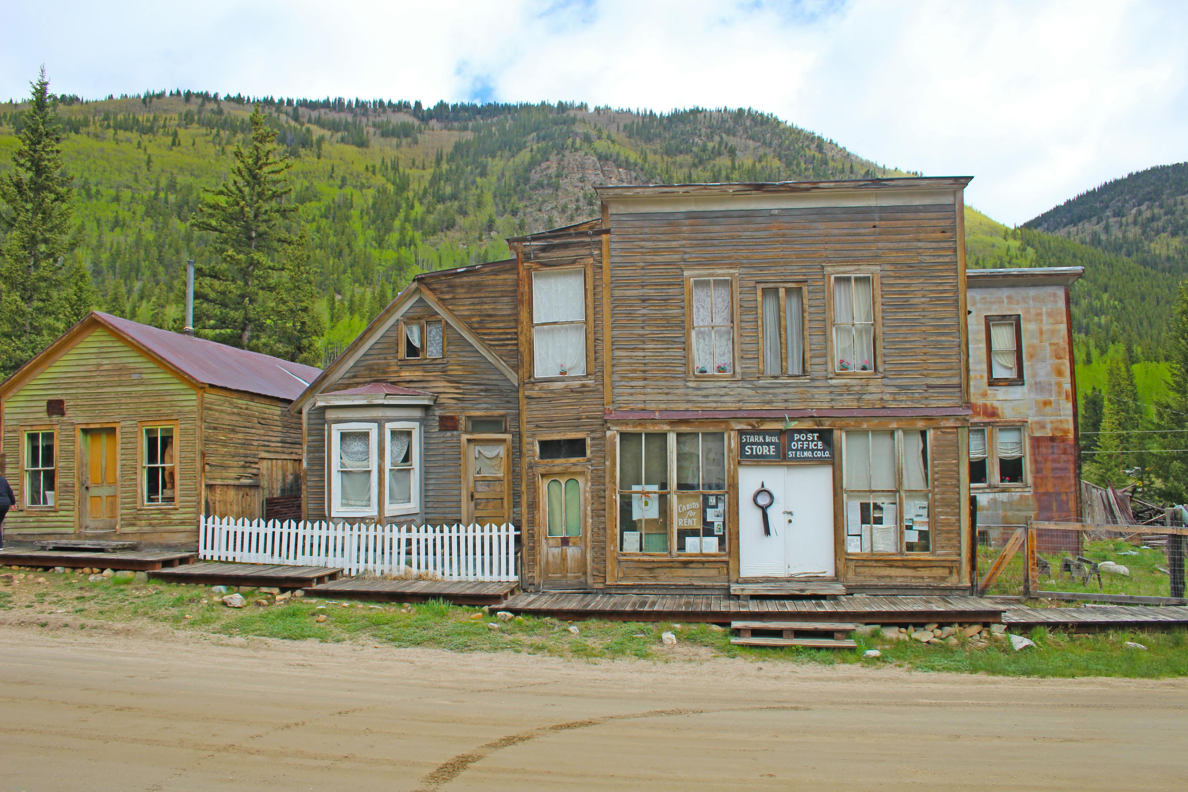 st. elmo ghost town near salida photo