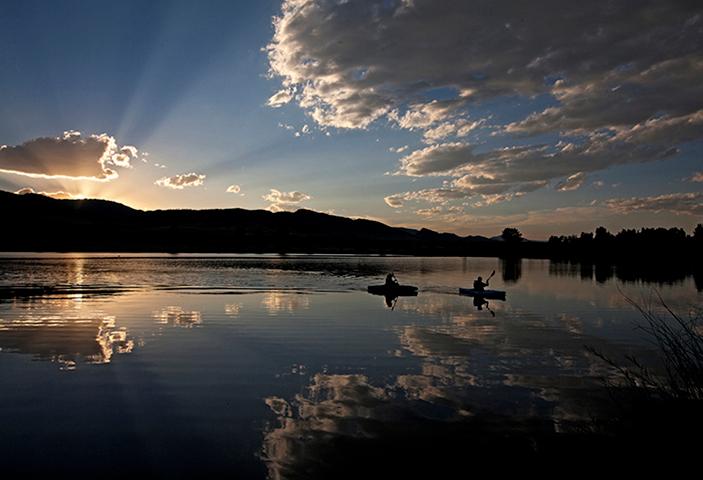 chatfield state park-paddleboard photo