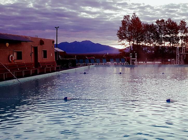 great sand dunes swimming pool near alamosa photo