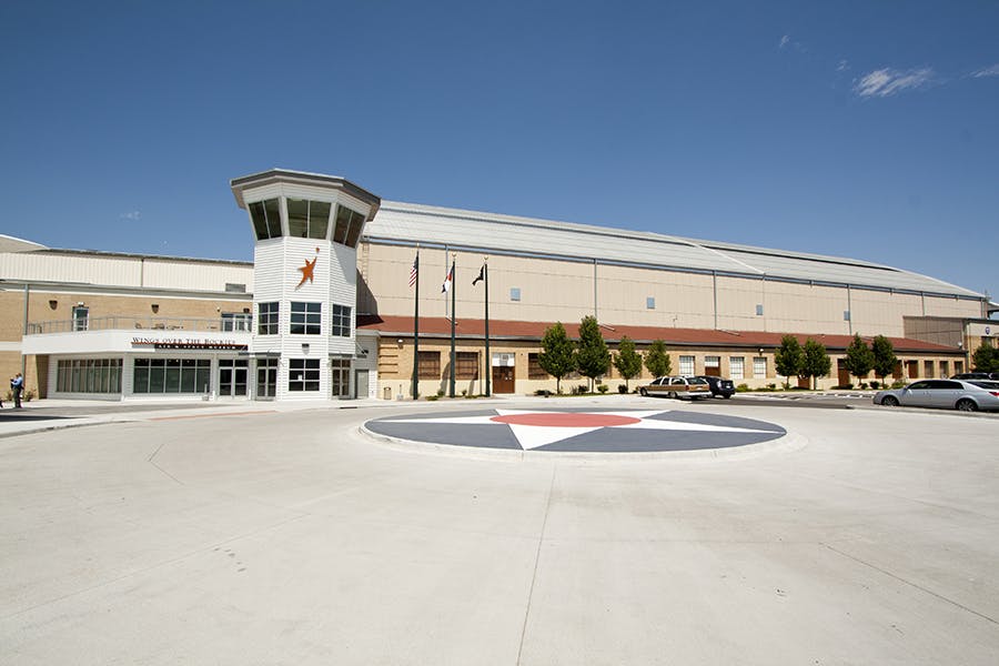 exterior of hangar no. 2 photo 2