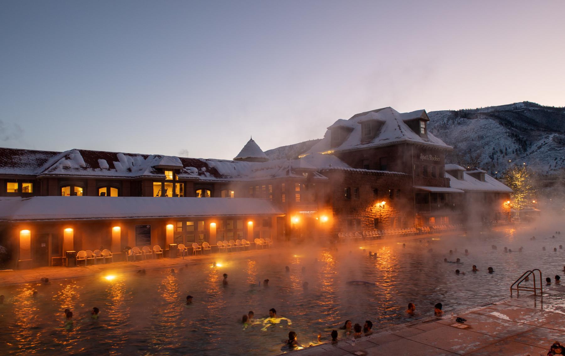 evening soaking is the best way to end a busy day exploring everything that glenwood springs has to offer. photo 11