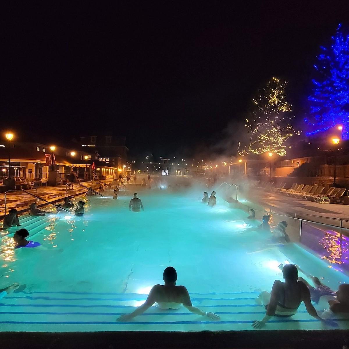 at over 2 city blocks long, the grand pool is the world’s largest hot springs pool and includes a diving area, lap swimming, and space to relax. photo 7