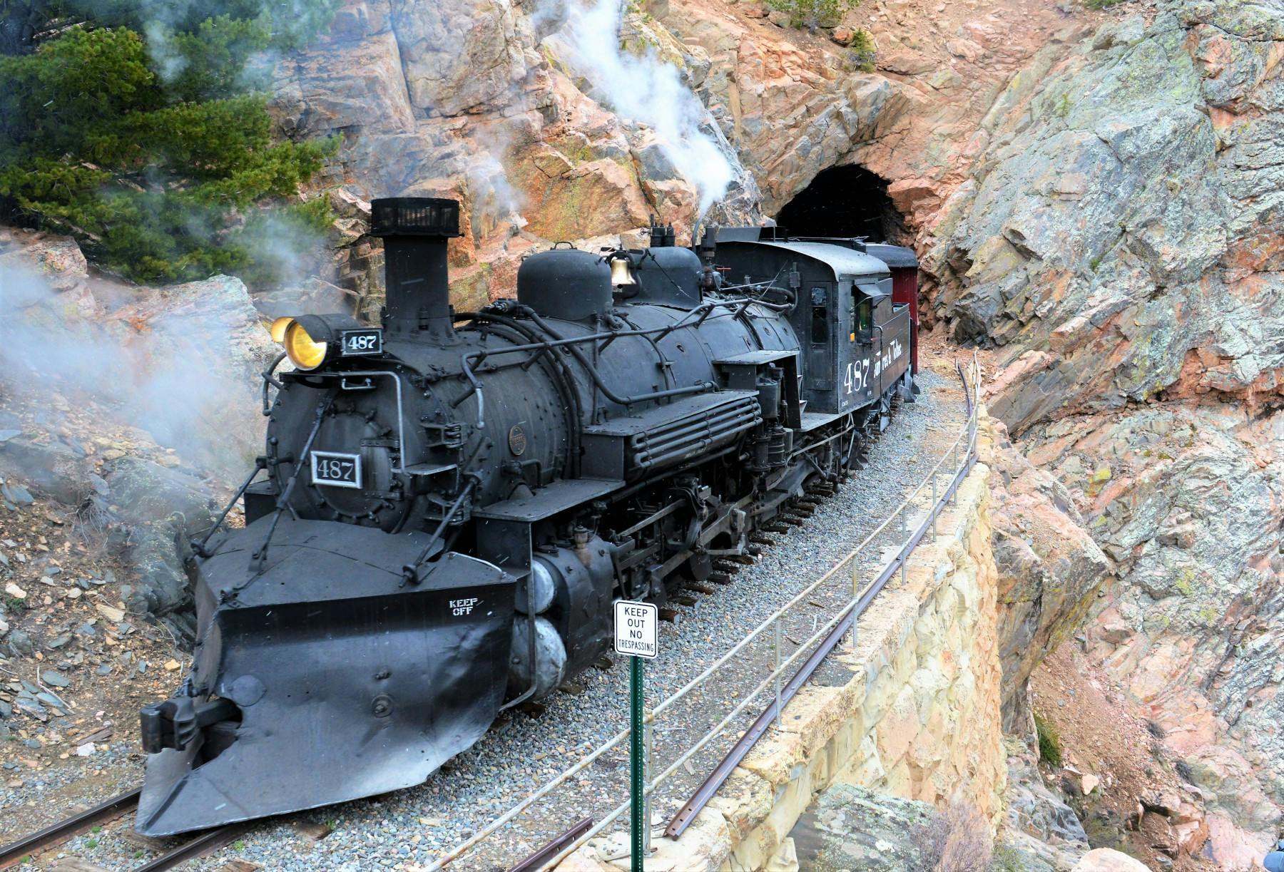 rock tunnel that was bored through 360 feet of solid rock.  photo 4