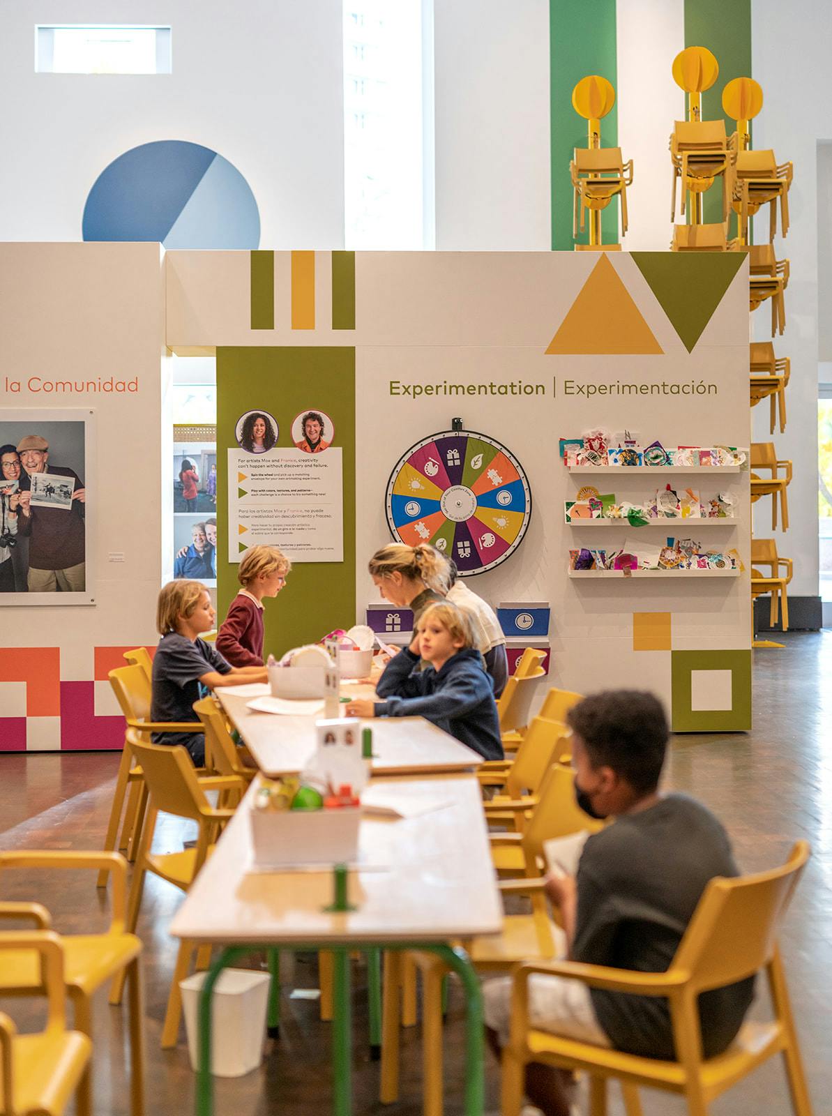 young visitors inside the creative hub. photo courtesy of raine chism photo 12