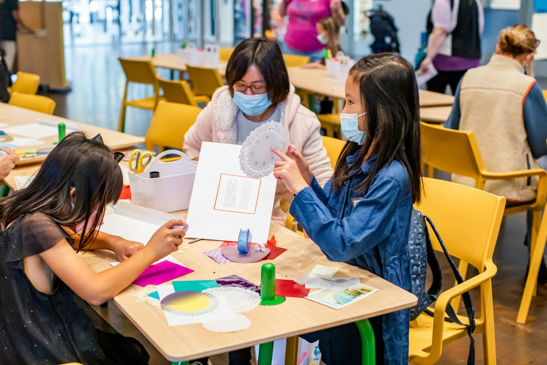 creating artwork inside the new creative hub. photo courtesy of julia vandenoever photo 13