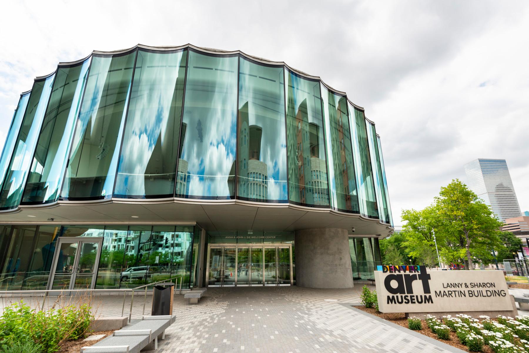 denver art museum's new sie welcome center photo