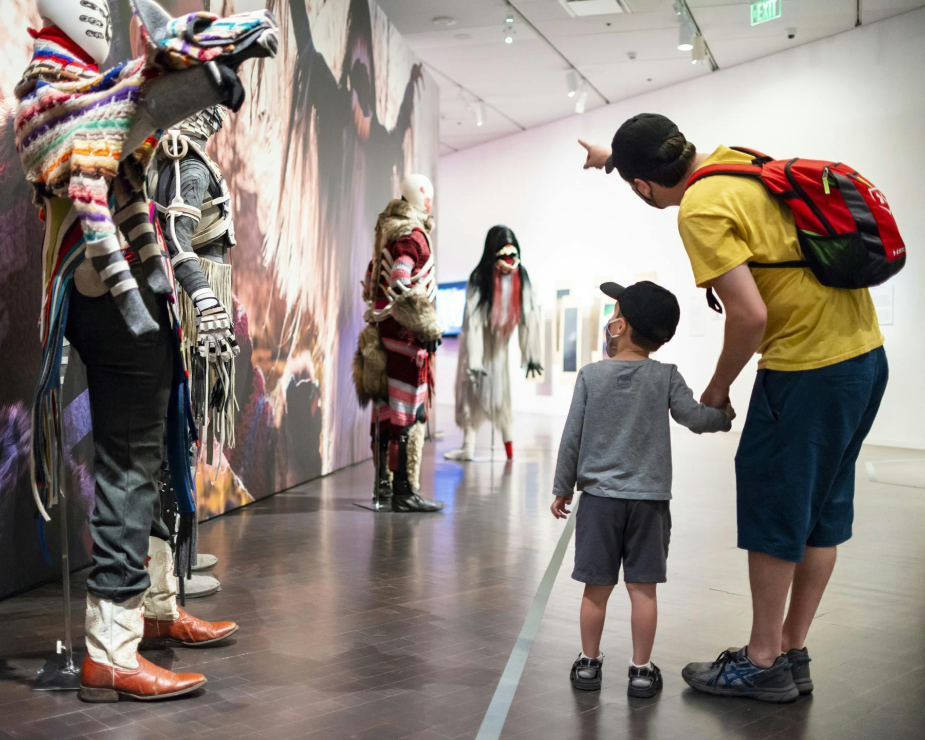 visitors exploring at the denver art museum photo 14