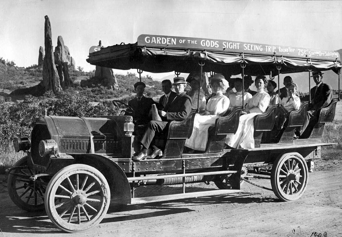 The original 1909 trolley