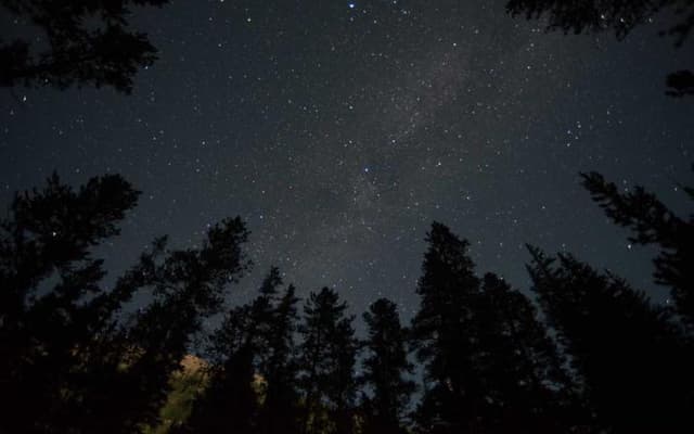 Stargazing at Jackson Lake State Park in Colorado