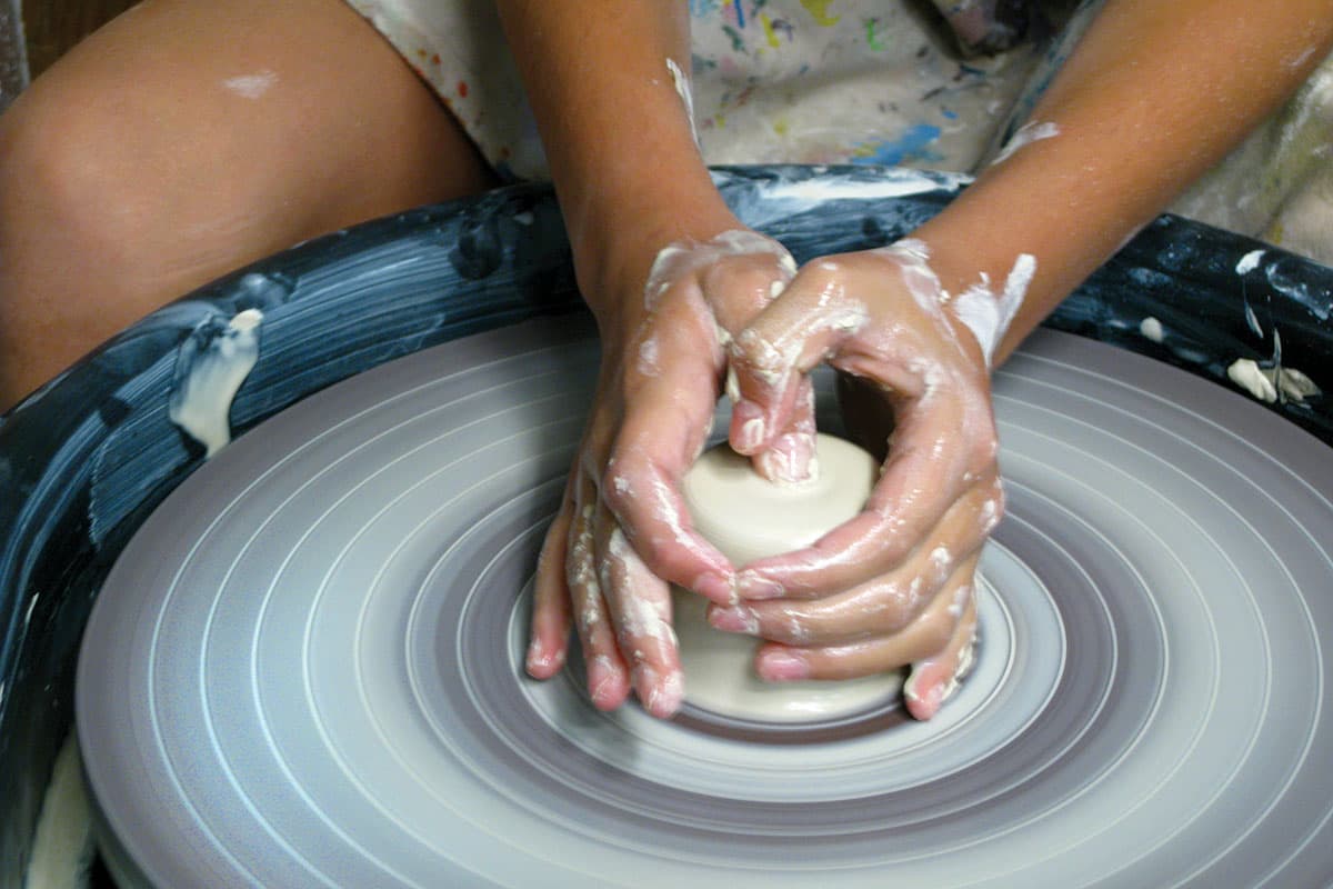 Pottery at Ah Haa School for the Arts in Telluride