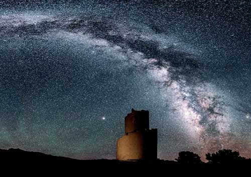 night sky in crestone, colorado