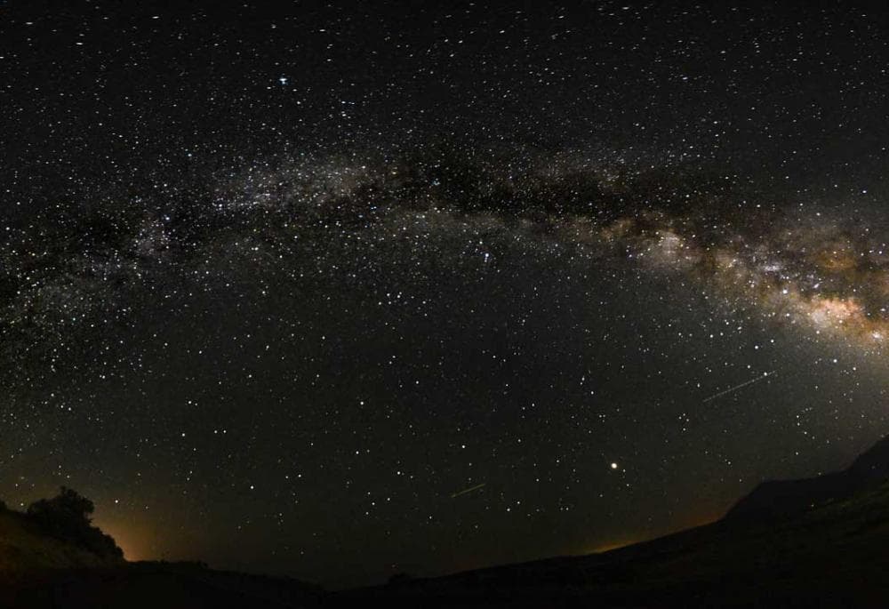 Shooting stars near La Veta