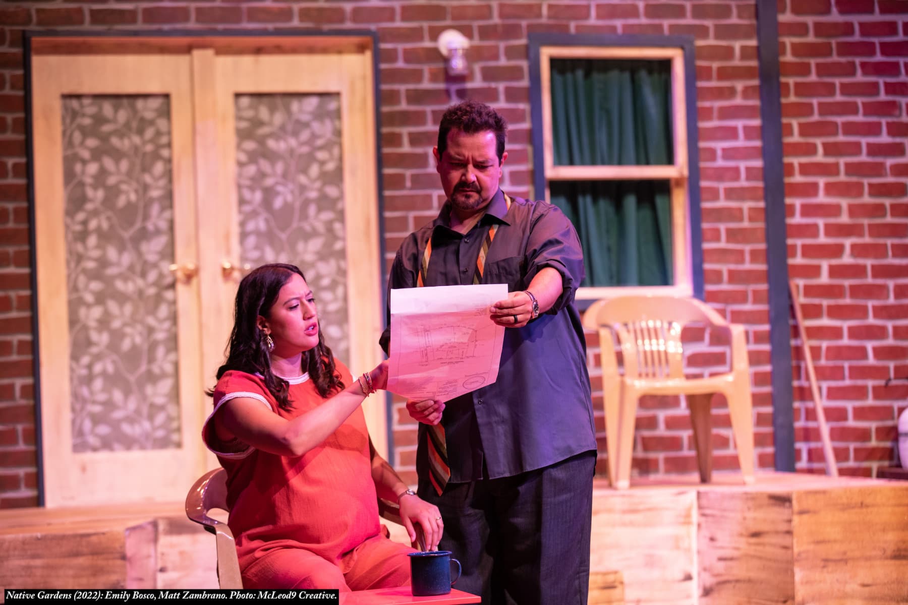 emily bosco and matt zambrano in native gardens (2022) photo 5