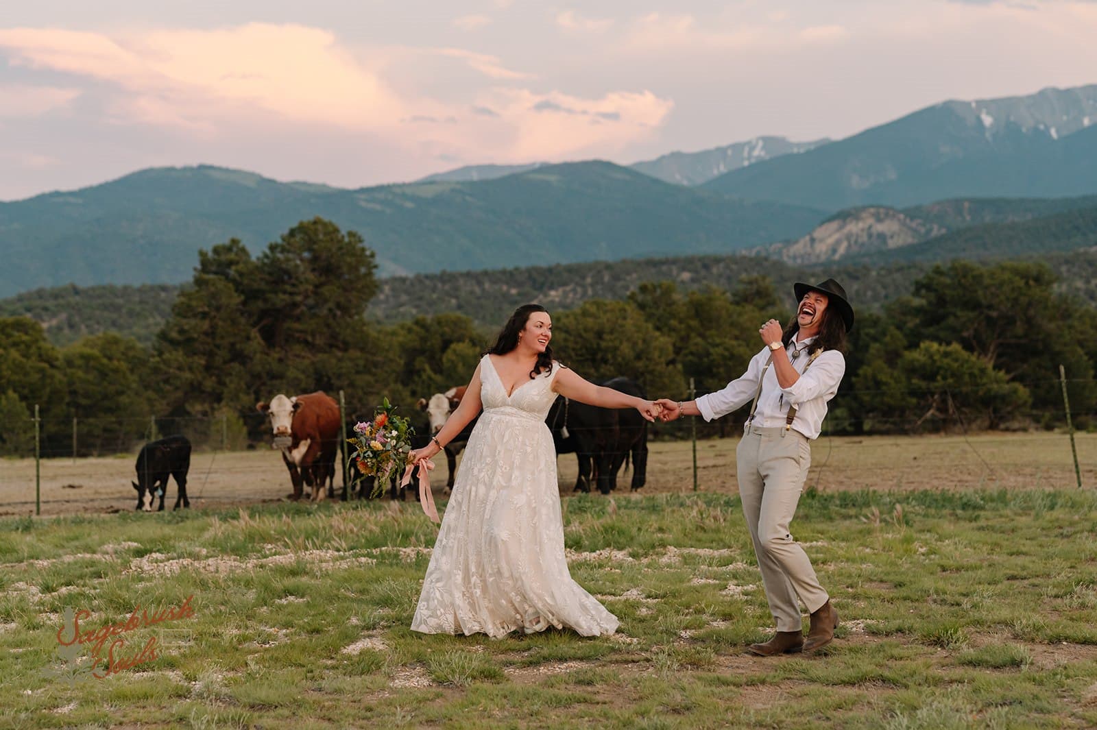 the quintessential ranch wedding venue! get married with the rockies as your backdrop! photo 3