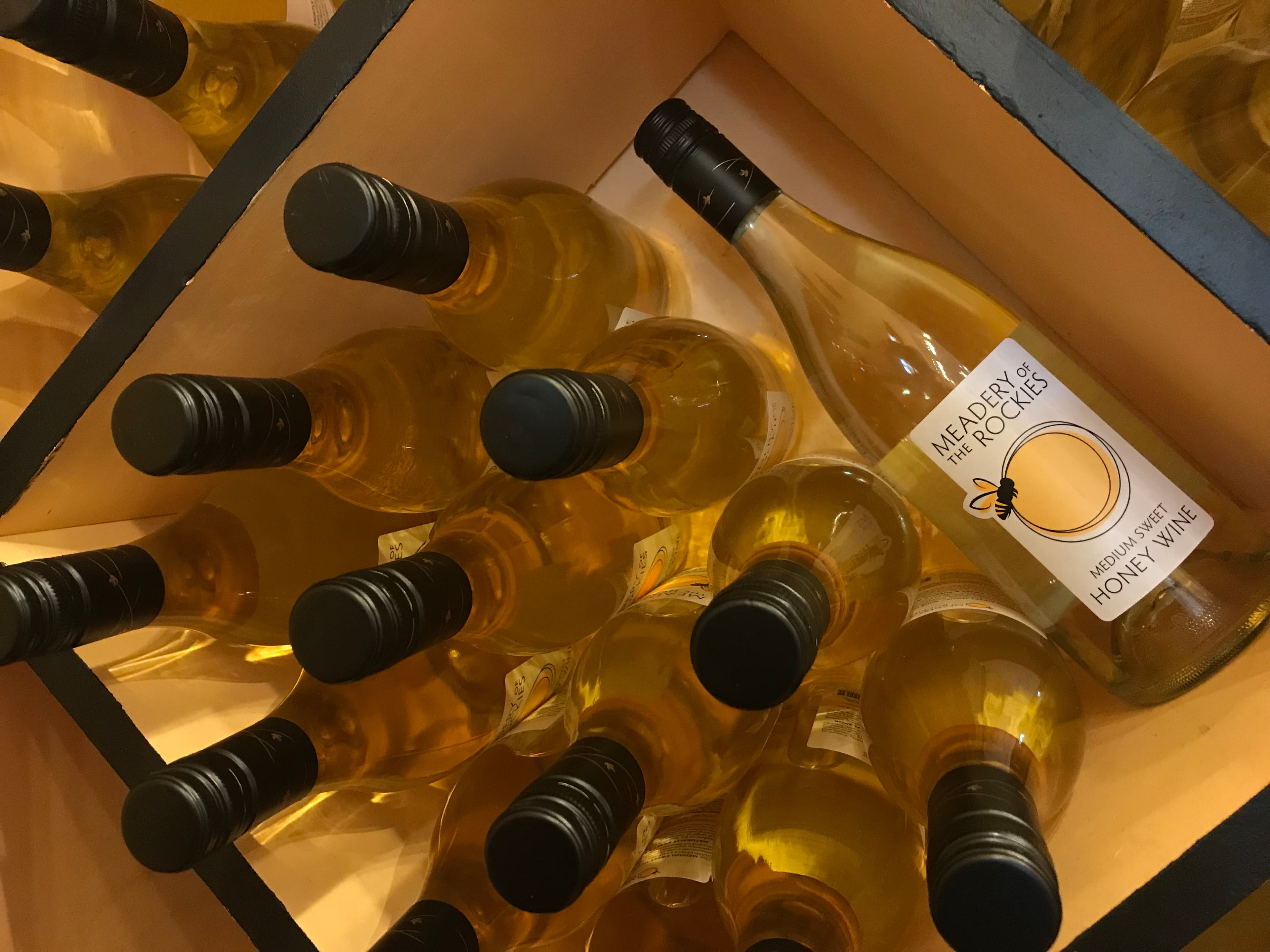 come taste meadery of the rockies' vast array of traditional, melomel, and fortified dessert honey wines photo