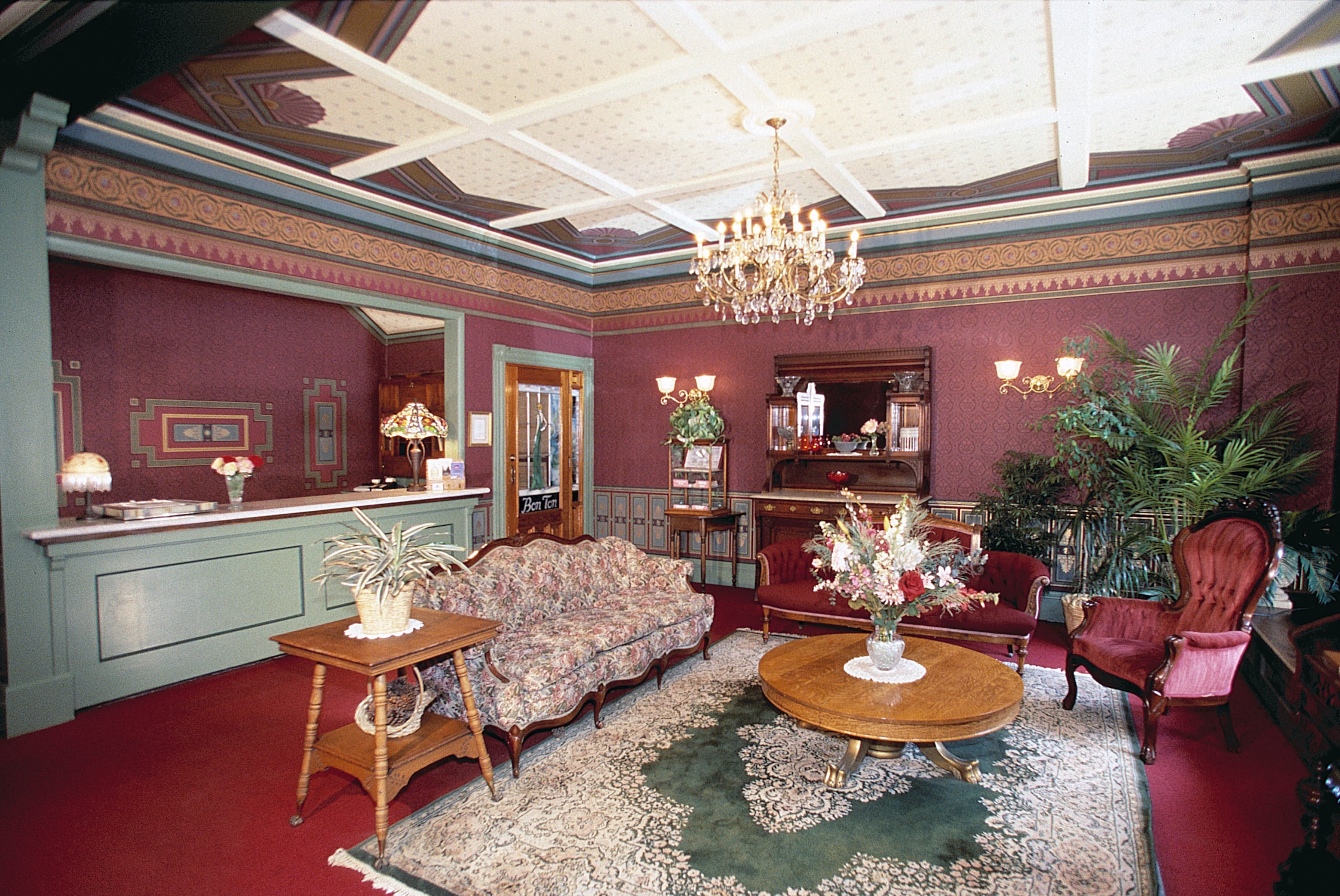 lobby of the st. elmo hotel photo
