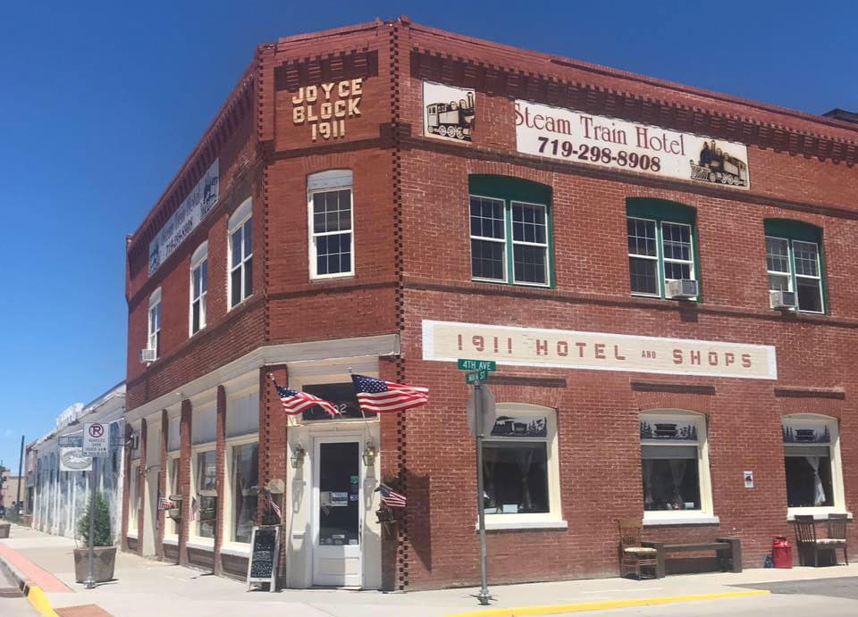 steam train hotel photo