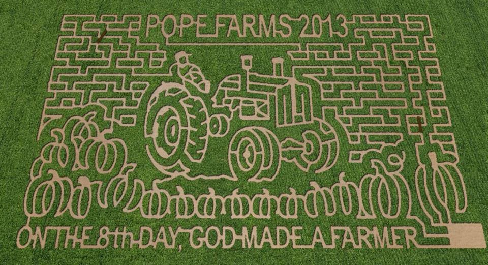 pope's pumpkin patch & corn maze photo
