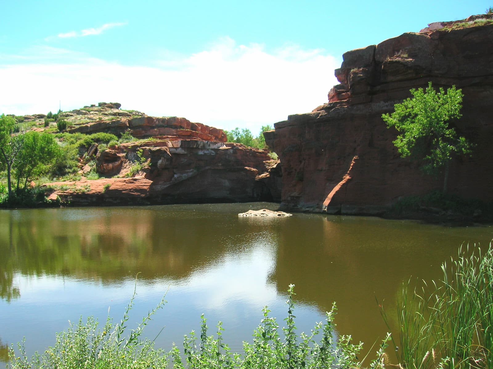two buttes reservoir state wildlife area photo