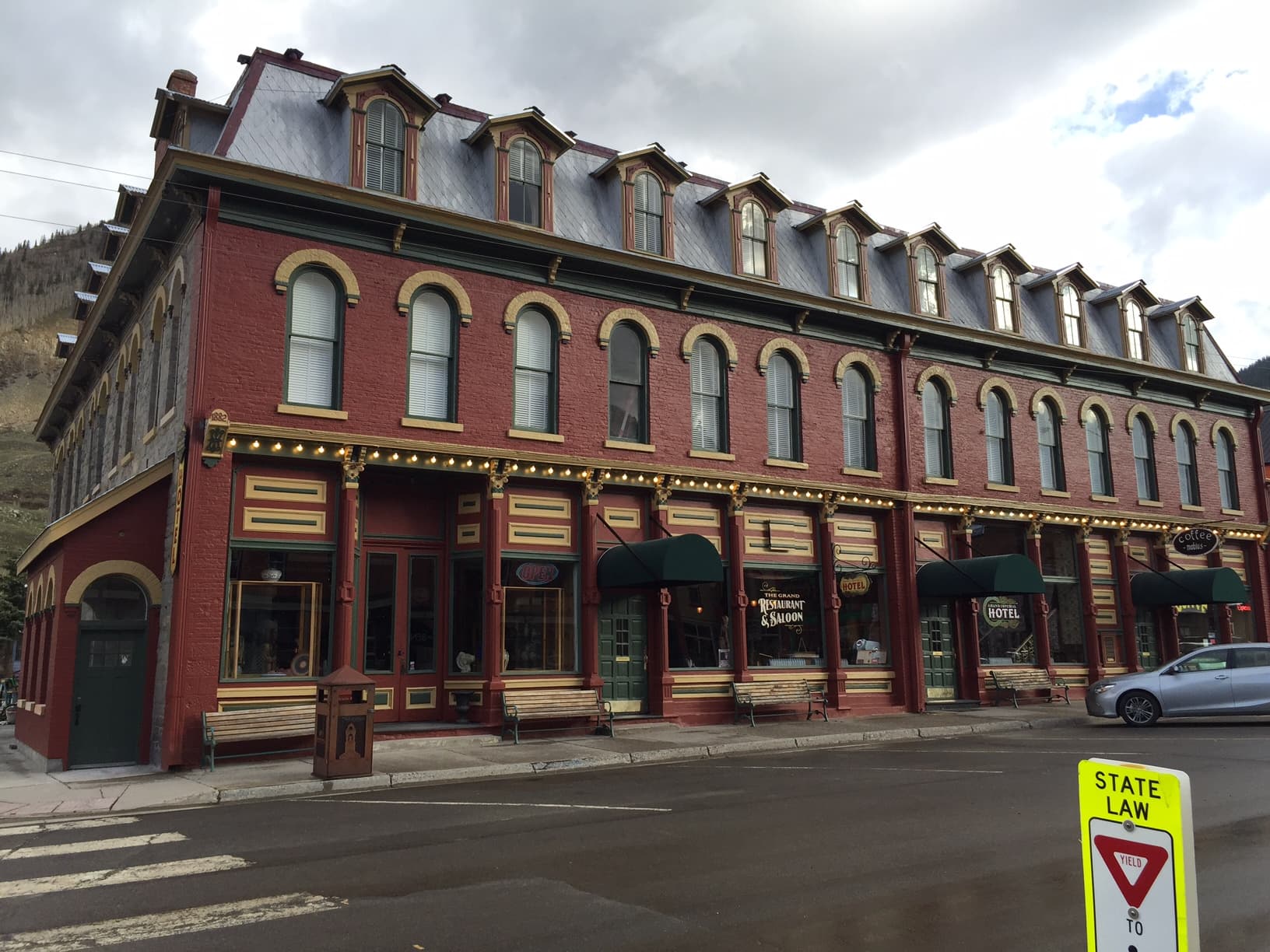 the grand imperial hotel in historic silverton, colorado photo