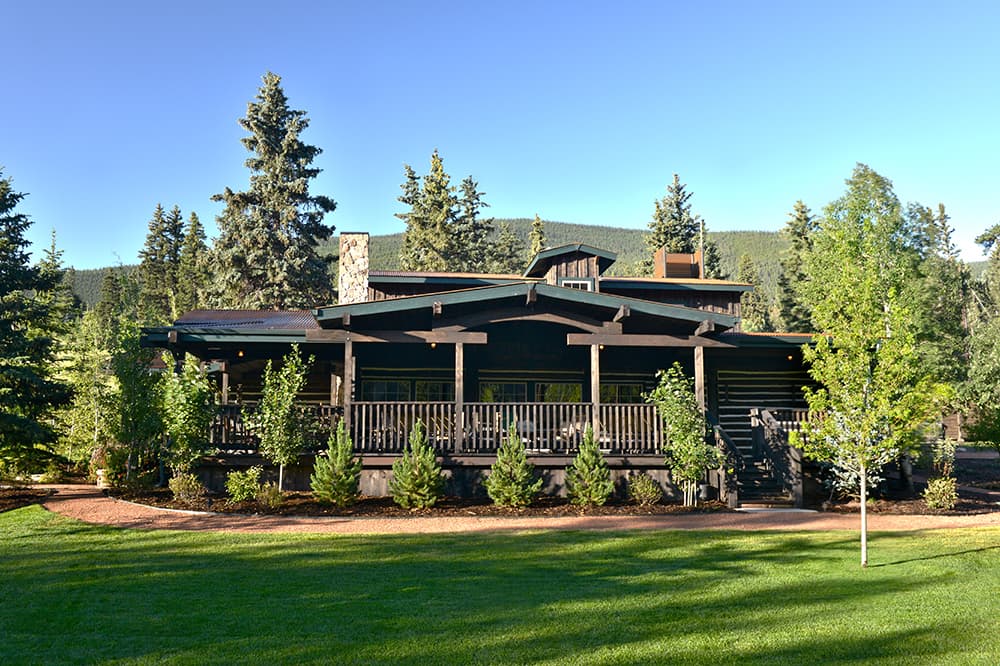 fly fishing camp main lodge photo
