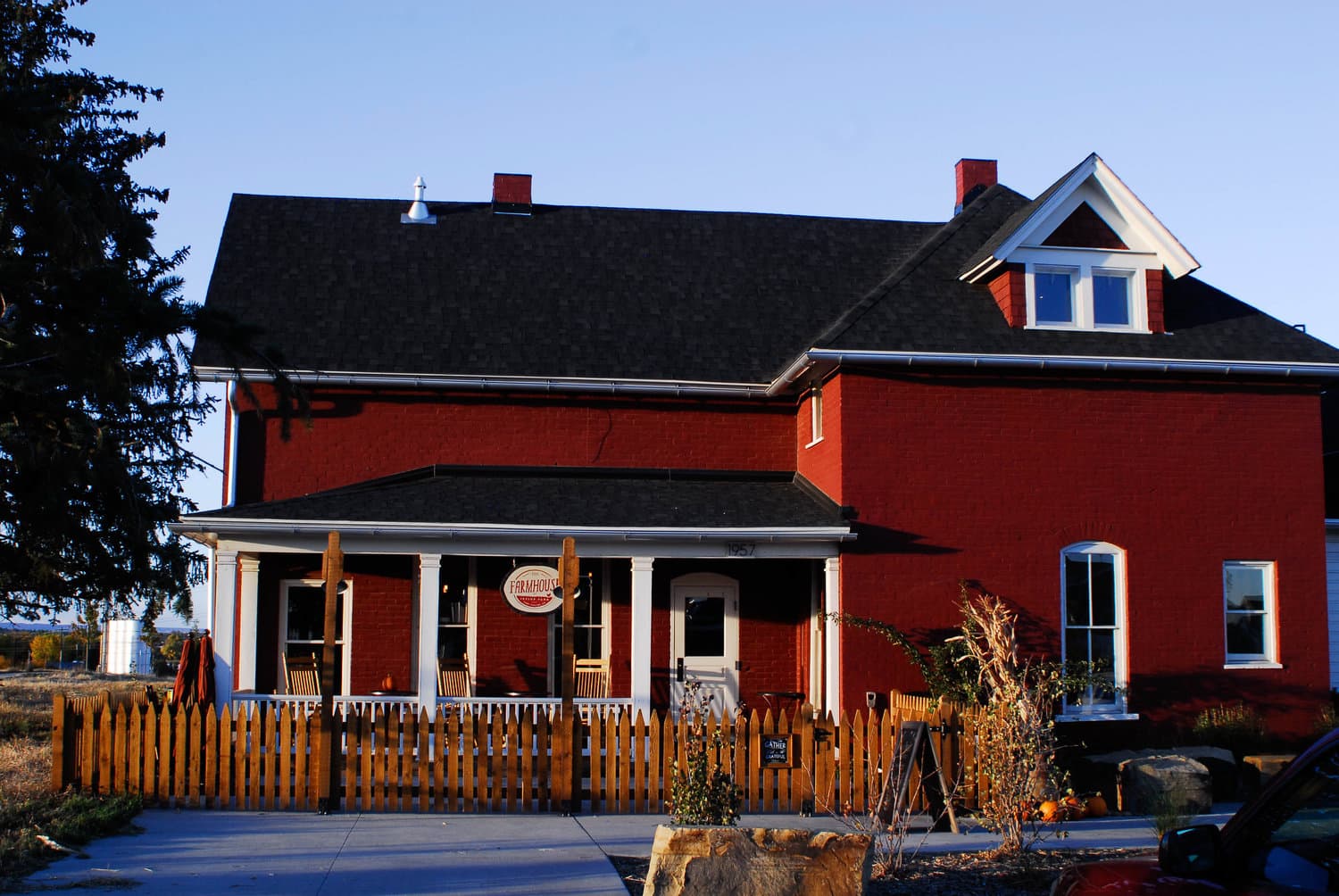 the farmhouse at jessup farm in fort collins photo