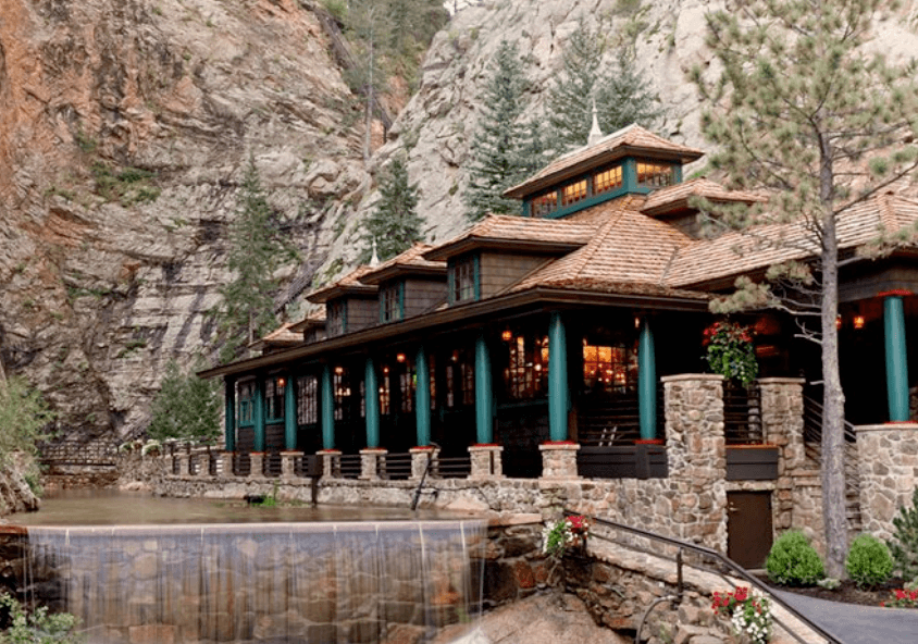 restaurant 1858 at seven falls in colorado springs photo