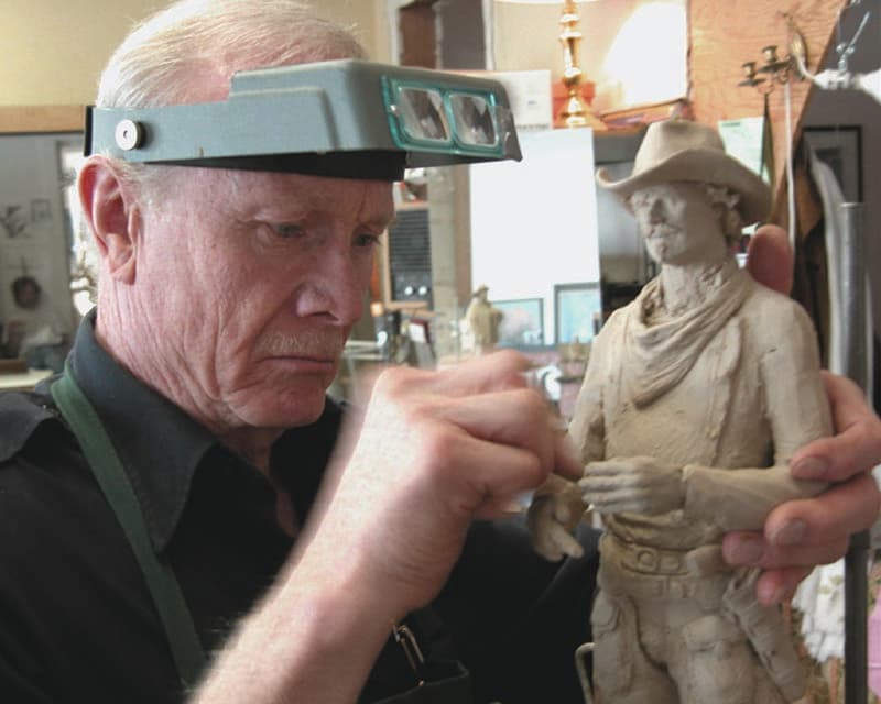 michael garman handcrafts over 500 sculptures honoring american heroes photo