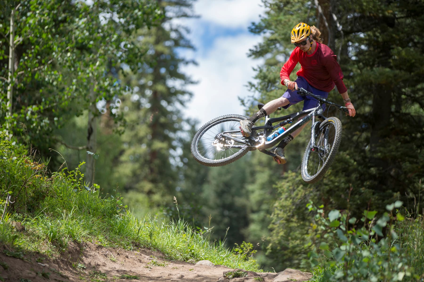 hitting the mountain bike trails at purgatory! photo 3